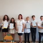 wyróżnieni uczniowie - klasa VIIb